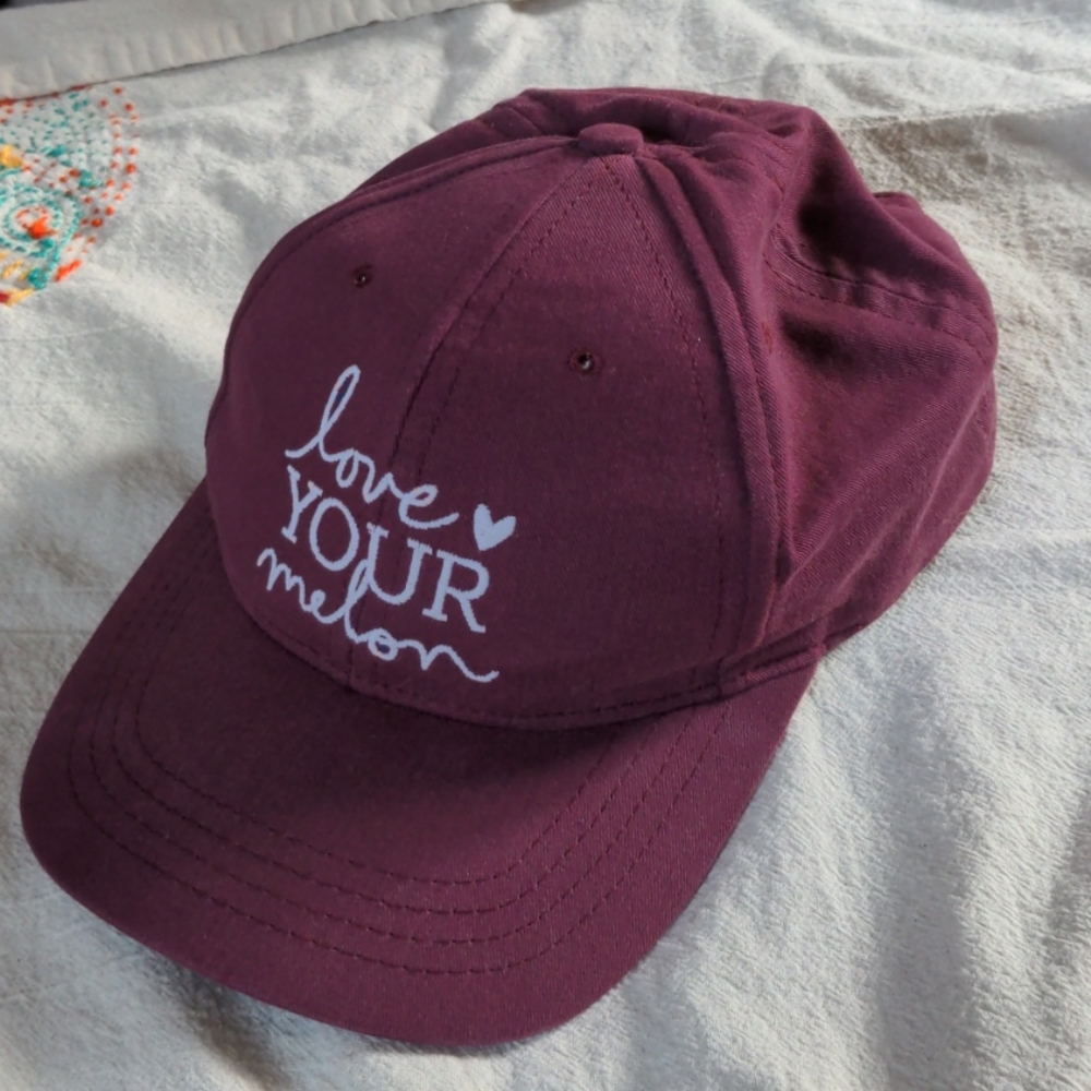 Love your melon baseball hat